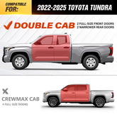 Off Road Side Steps Compatible with 2022-2025 Toyota Tundra Extended Cab - Yzona
